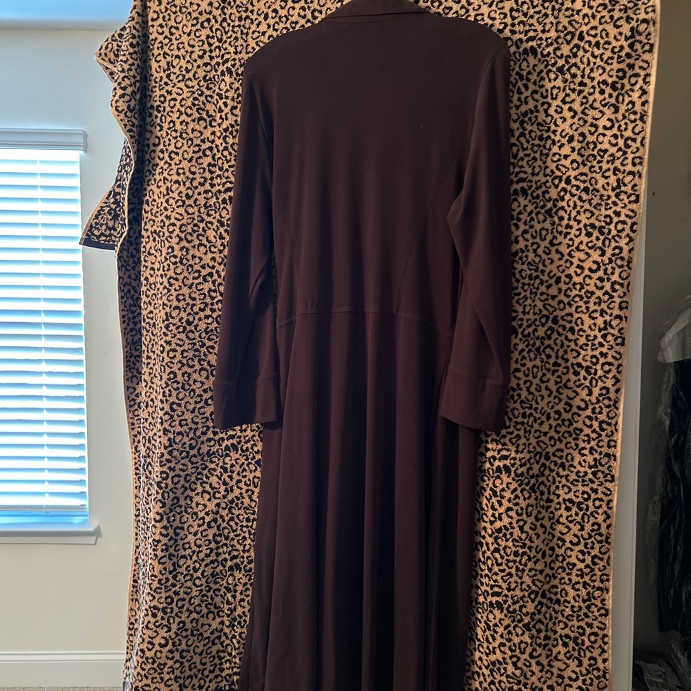 NWOT MAX STUDIO Luxury Designer Wrap Dress - Picture 6 of 10